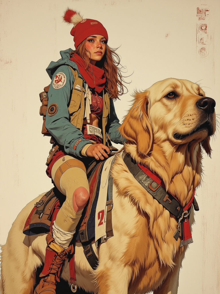 Flux1 Dev Tales: LoRas and Golden Retrievers