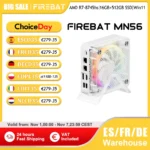 FIREBAT MN56 MINI PC AMD R7-8745HS Windows11 DDR5 16GB+ 512GB SSD 8 Cores